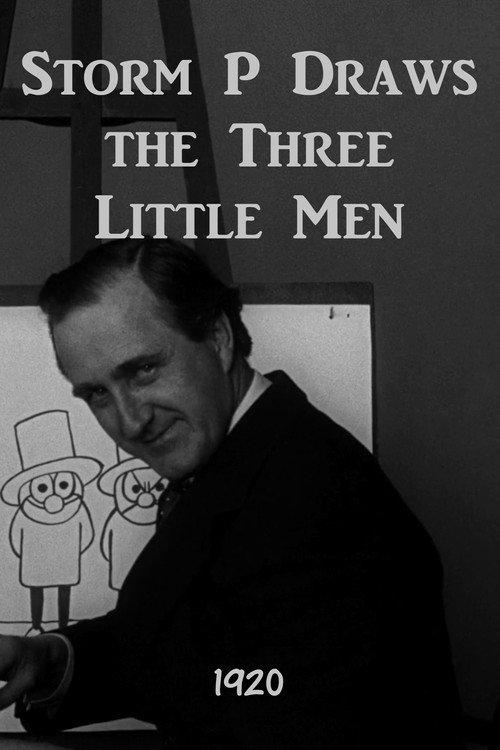 Storm P Draws the Three Little Men 1920 official movie poster