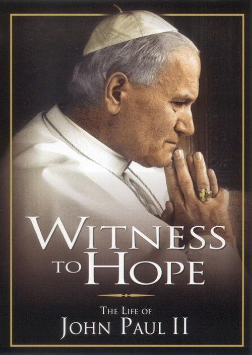 Witness to Hope: The Life of Karol Wojtyla, Pope John Paul II 2002 official movie poster