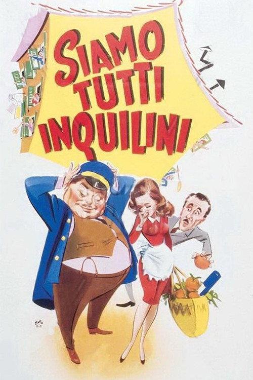 Siamo tutti inquilini 1953 official movie poster