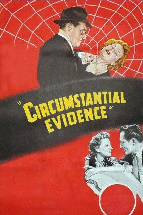 Circumstantial Evidence 1952 official movie poster
