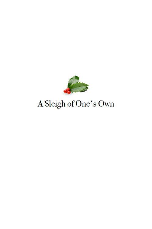 A Sleigh of One's Own 2028 official movie poster
