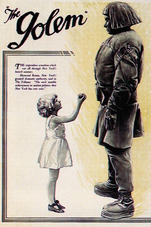 The Golem 1960 official movie poster