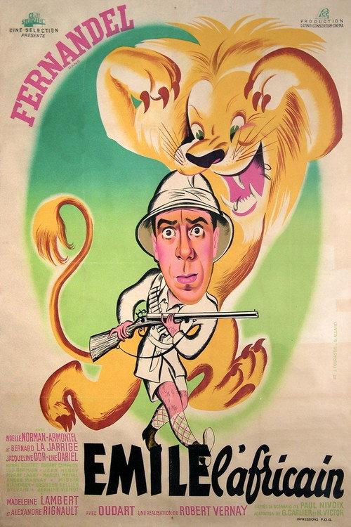 Emile the African 1948 official movie poster