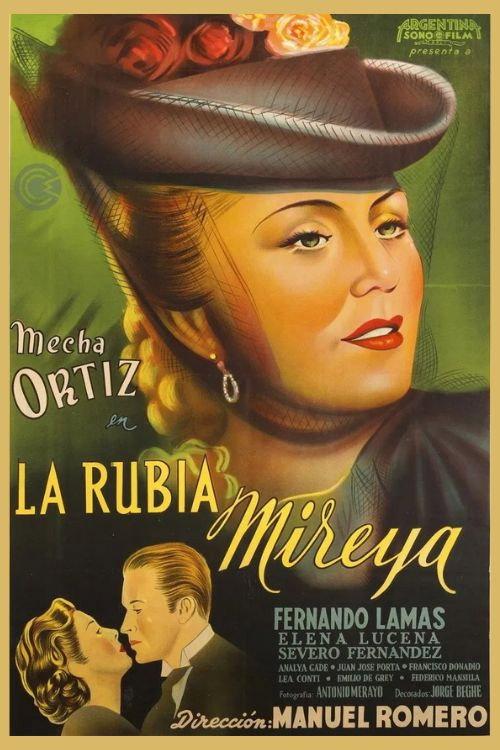 La rubia Mireya 1948 official movie poster