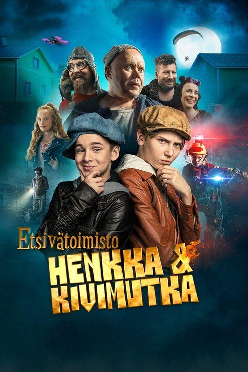 Henkka & Kivimutka Detective Agency 2022 official movie poster