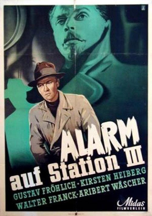 Alarm at Station III 1939 official movie poster