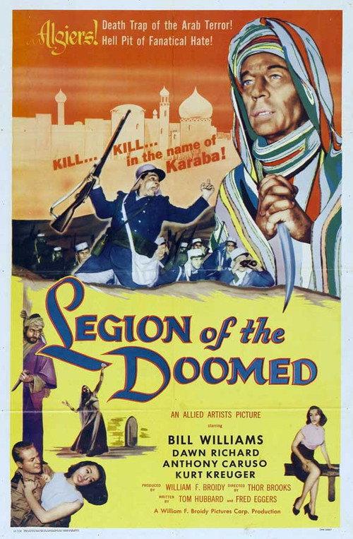 Legion of the Doomed 1958 official movie poster