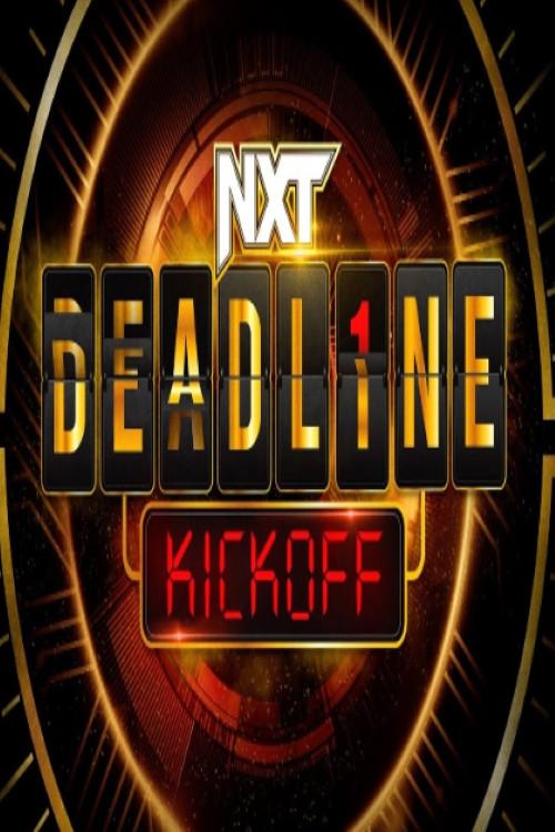 NXT Deadline 2022 Kickoff 2022 official movie poster