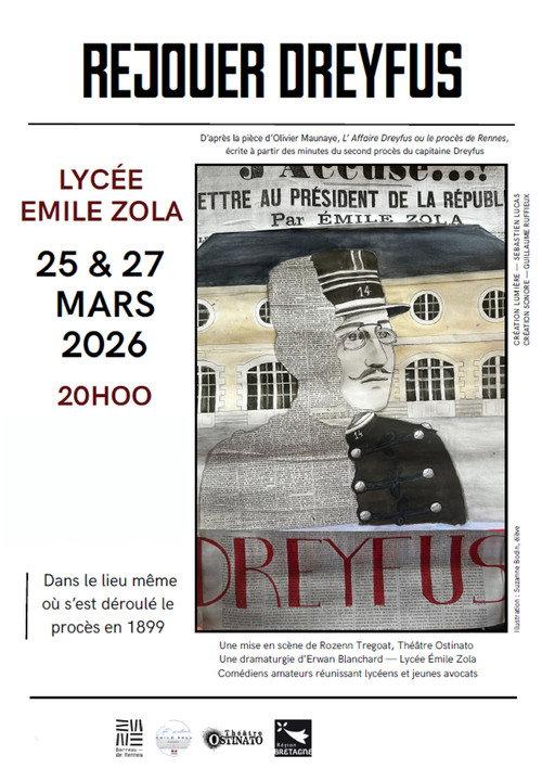 Rejouer Dreyfus 2026 official movie poster