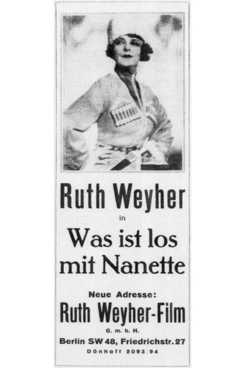 What's Up with Nanette? 1929 official movie poster