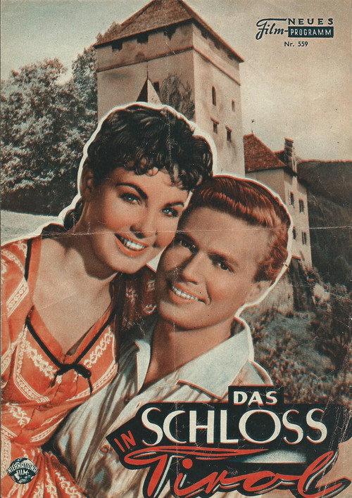 Castle in Tyrol 1957 official movie poster