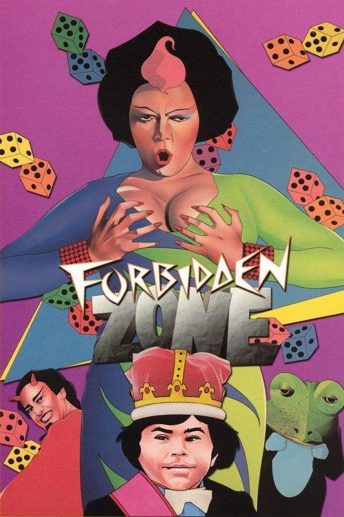 Forbidden Zone 1982 official movie poster