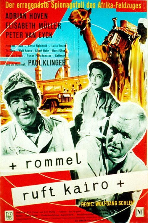 Rommel ruft Kairo 1959 official movie poster
