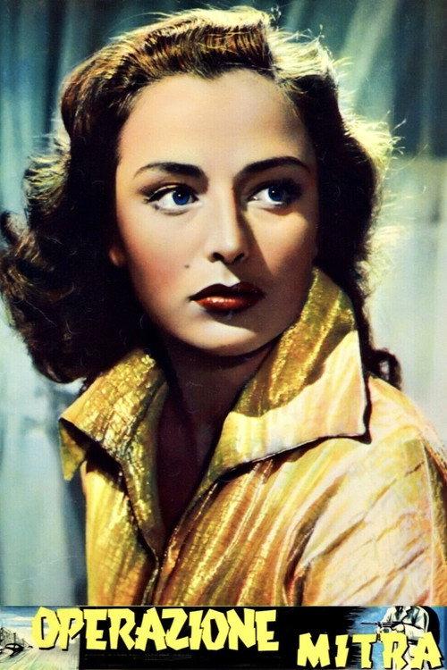 Operazione Mitra 1955 official movie poster