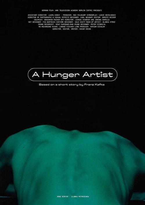 A Hunger Artist 2023 official movie poster