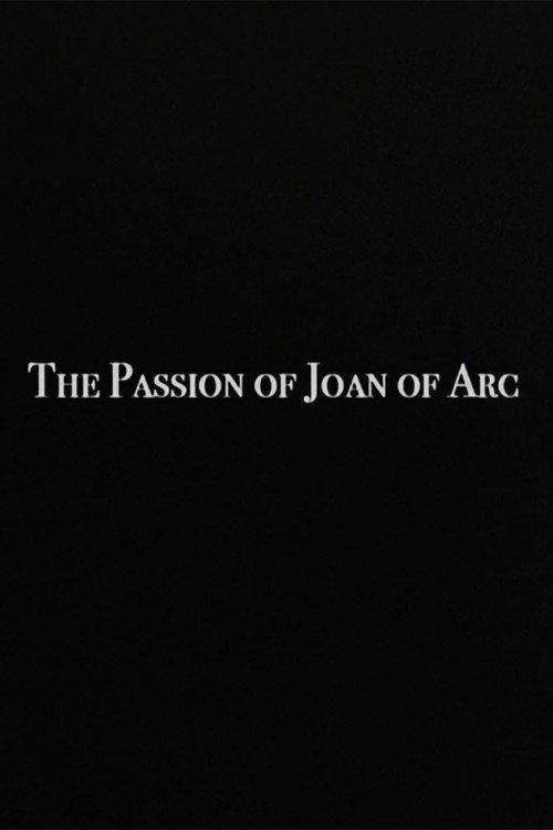 The Passion of Joan of Arc 2001 official movie poster