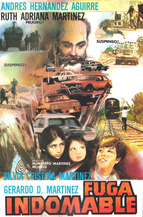 Fuga indomable 1987 official movie poster