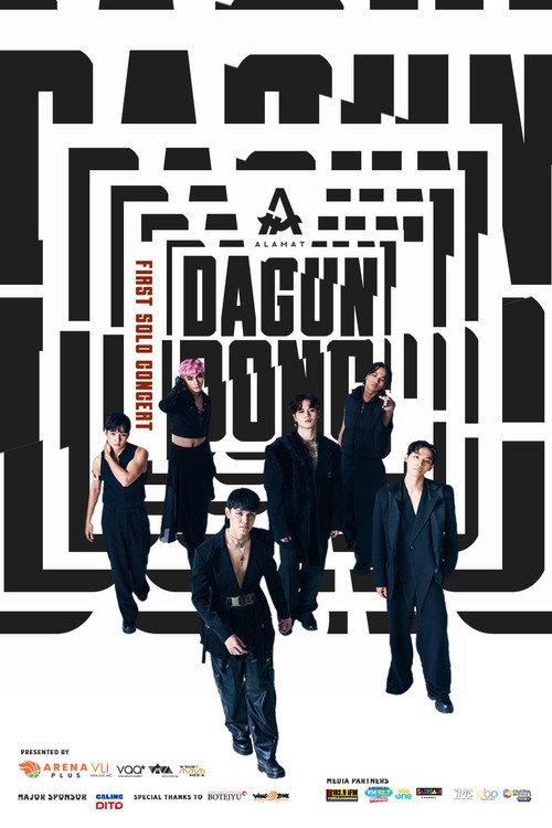 Dagundong:  Alamat First Solo Concert 2023 official movie poster