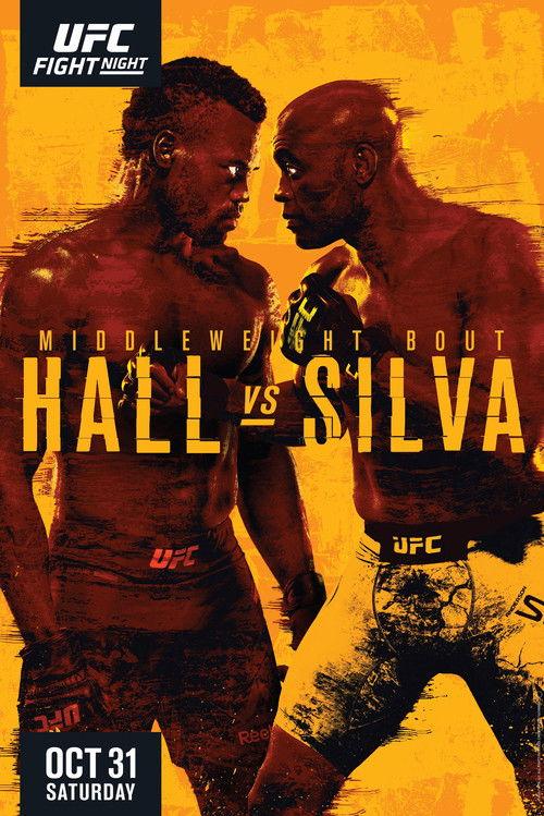 UFC Fight Night 181: Hall vs. Silva 2020 official movie poster
