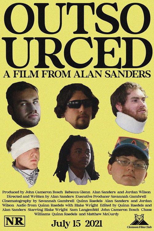 Outsourced 2021 official movie poster