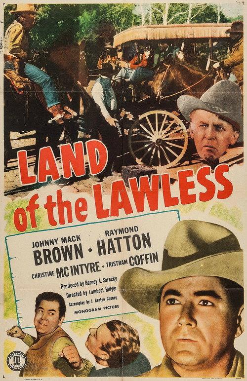 Land of the Lawless 1947 official movie poster