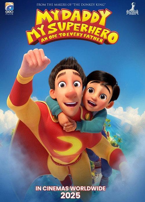 My Daddy, My Superhero official movie poster