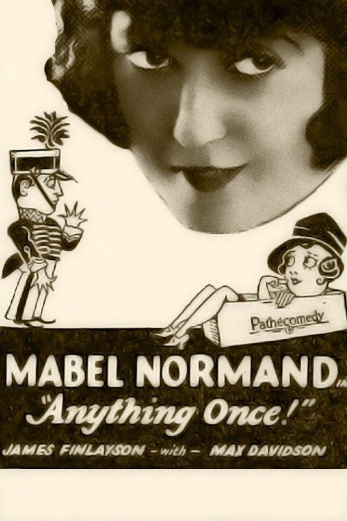 Anything Once! 1927 official movie poster
