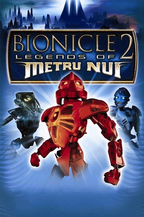 Bionicle 2: Legends of Metru Nui 2004 official movie poster