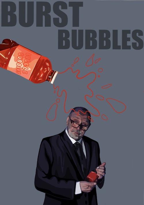 Burst Bubbles 2026 official movie poster