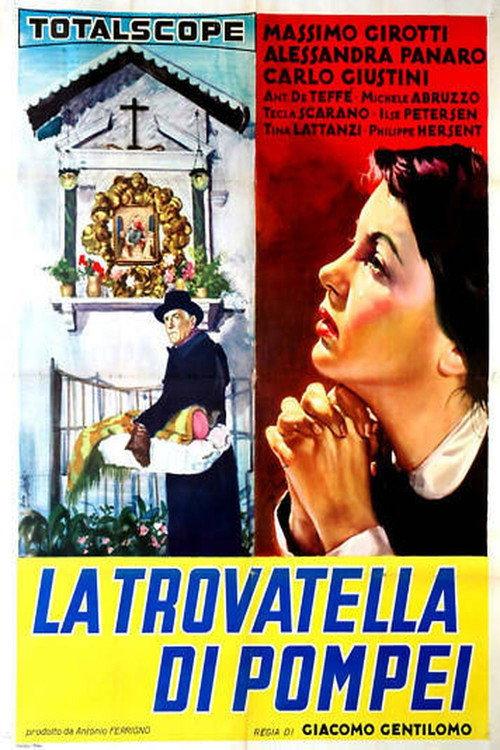 La trovatella di Pompei 1957 official movie poster