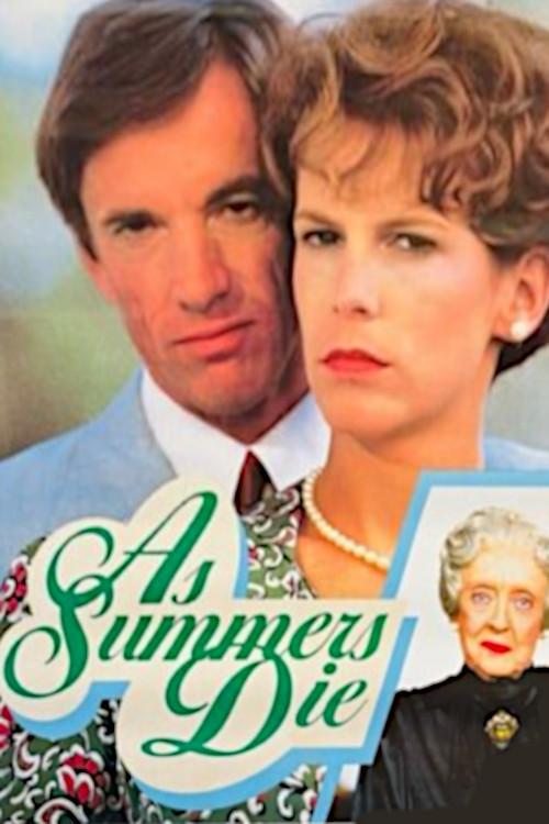 As Summers Die 1986 official movie poster