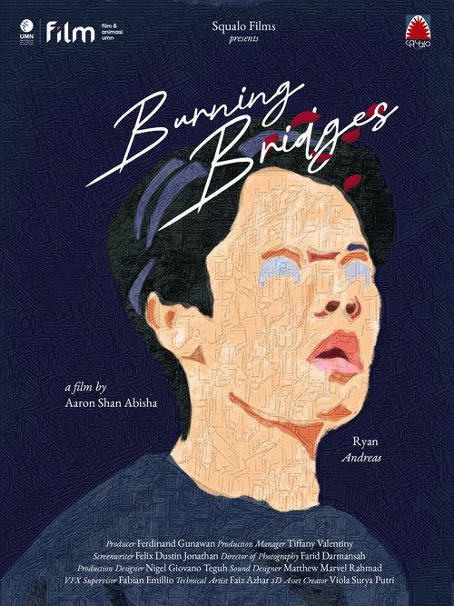 Burning Bridges 2023 official movie poster