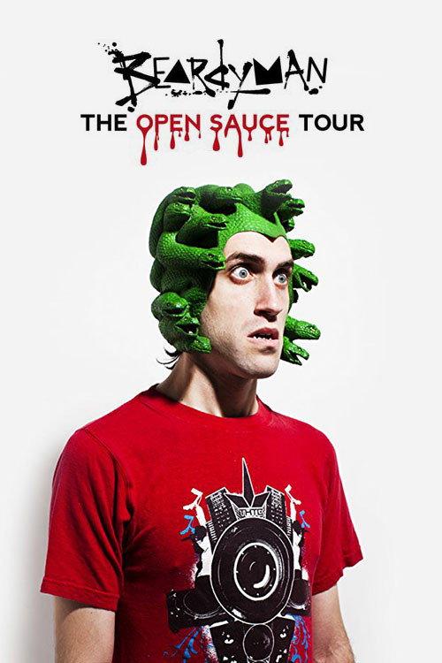 Beardyman - the Open Sauce Tour 2010 2011 official movie poster
