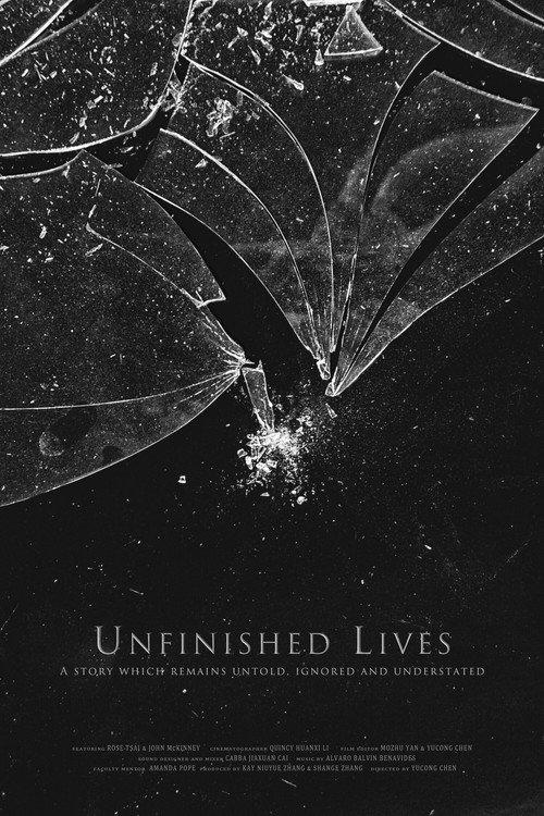 Unfinished Lives 2020 official movie poster