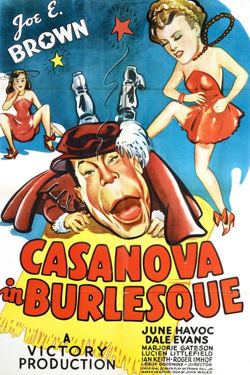 Casanova in Burlesque 1944 official movie poster