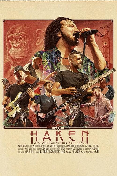 Haken - Liveforms: An Evening with Haken 2025 official movie poster