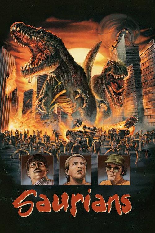 Saurians 1994 official movie poster