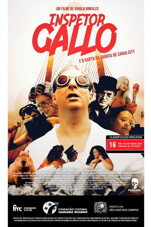 Inspetor Gallo e o Rapto da Garota de Sanja City 2024 official movie poster