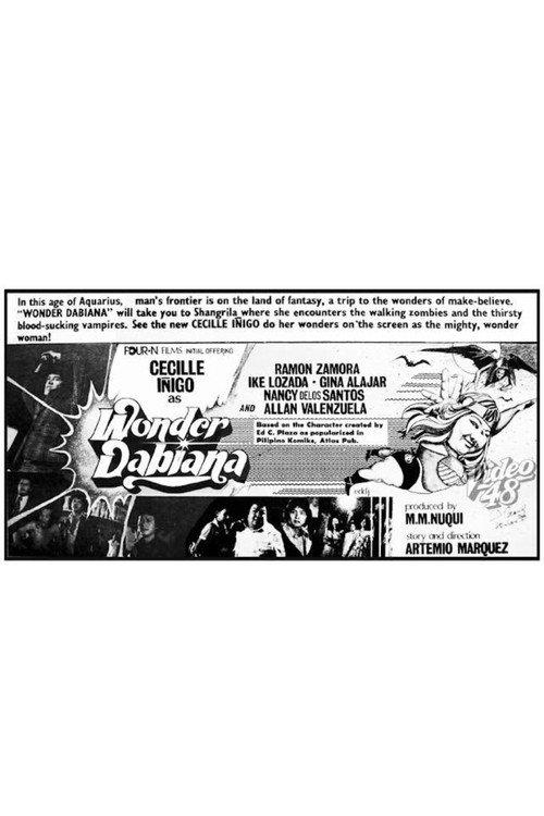 Wonder Dabiana 1978 official movie poster