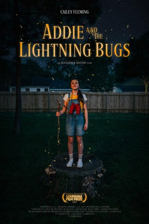 Addie and the Lightning Bugs 2022 official movie poster