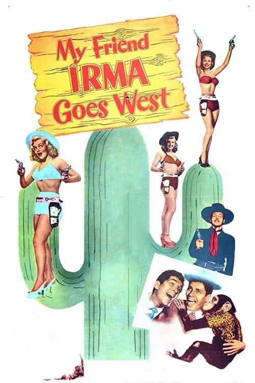 My Friend Irma Goes West 1950 official movie poster