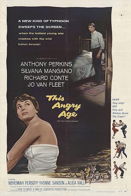 This Angry Age 1957 official movie poster