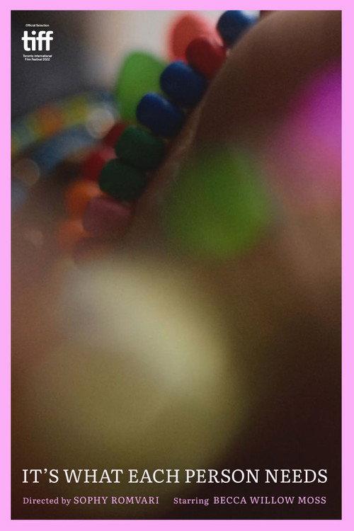 It's What Each Person Needs 2022 official movie poster
