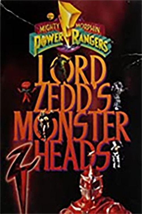 Mighty Morphin Power Rangers: Lord Zedd's Monster Heads 1995 official movie poster