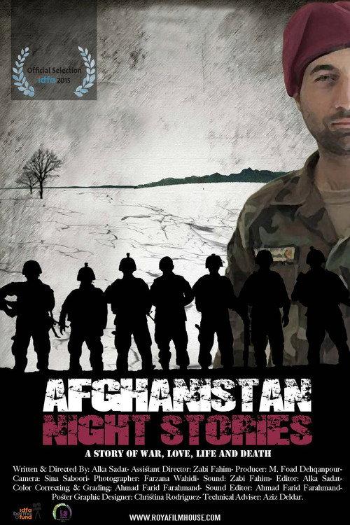 Afghanistan Night Stories 2015 official movie poster