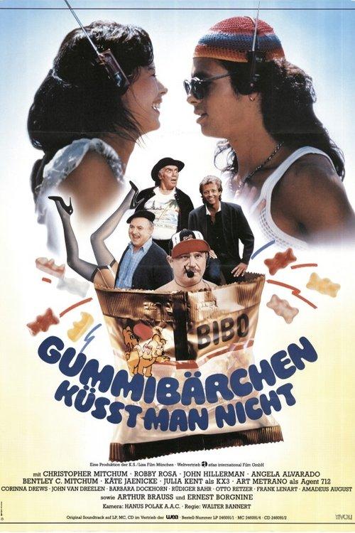Real Men Don't Eat Gummi Bears 1989 official movie poster