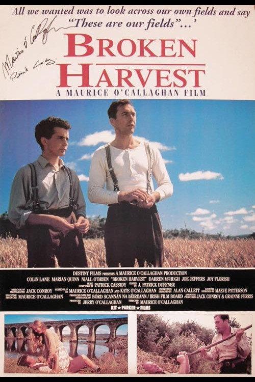 Broken Harvest 1994 official movie poster