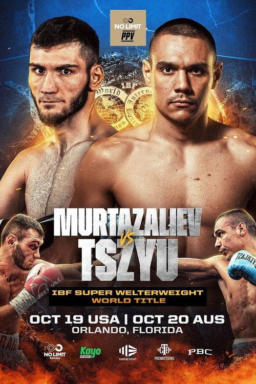 Bakhram Murtazaliev vs. Tim Tszyu 2024 official movie poster