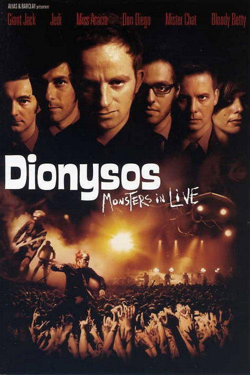 Dionysos : Monsters in live 2005 official movie poster