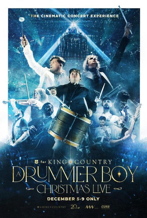 For King + Country: A Drummer Boy Christmas - Live 2024 official movie poster